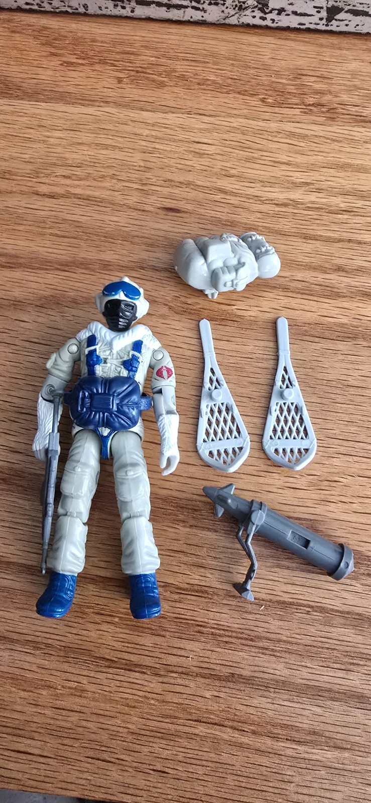 Vintage 1985 Cobra Snow Serpent G.I. GI Joe v1 Figure 3.75 ARAH Complete -Read Vintage 1985 Cobra Snow Serpent G.I. GI Joe v1 Figure 3.75 ARAH Complete -Read