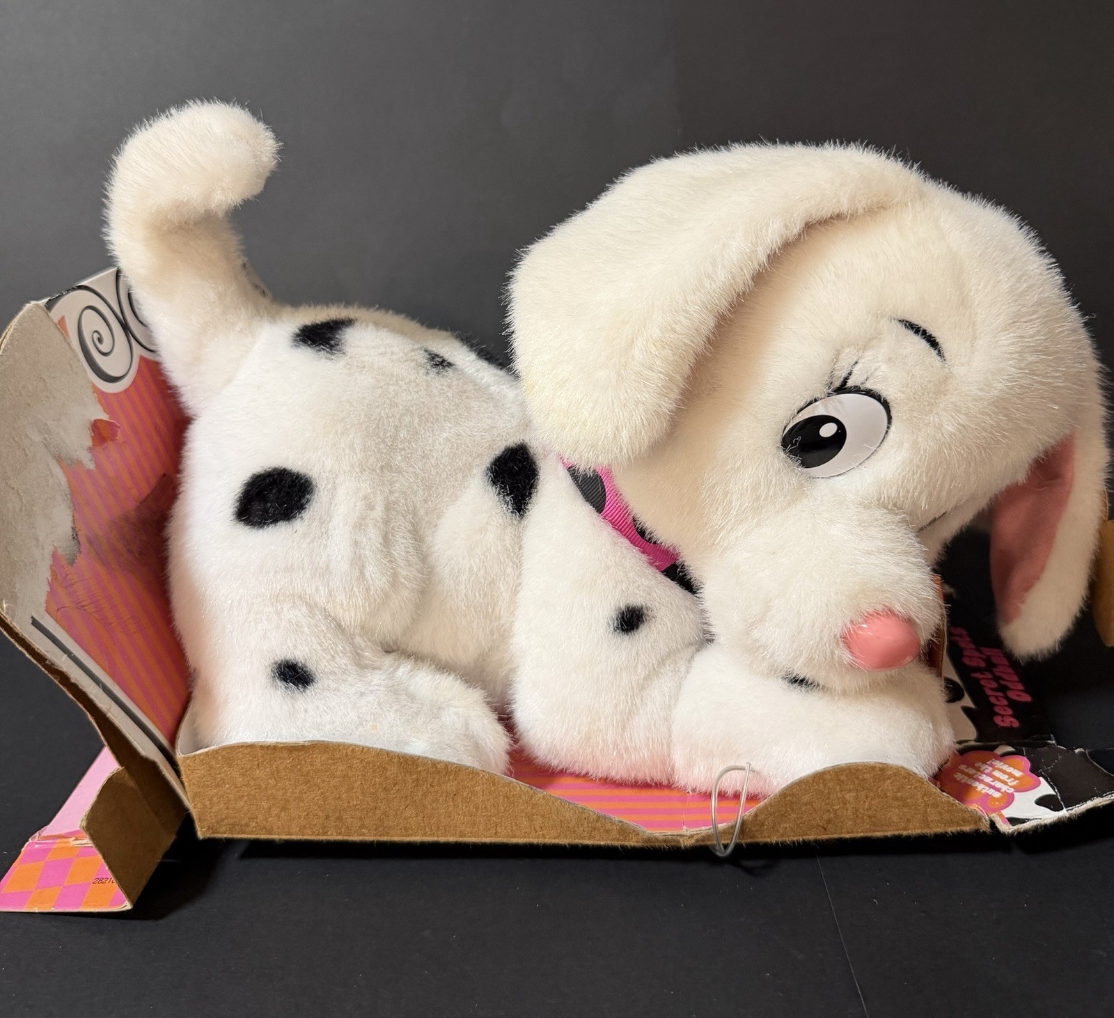 RARE Y2K Mattel Disney 101 102 Dalmatians Secret Spots Oddball Plush Toy Dog NEW