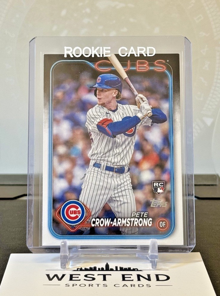 PETE CROW-ARMSTRONG 2024 Topps Series 2 #407 RC ROOKIE PCA Chicago Cubs MVP?⚡