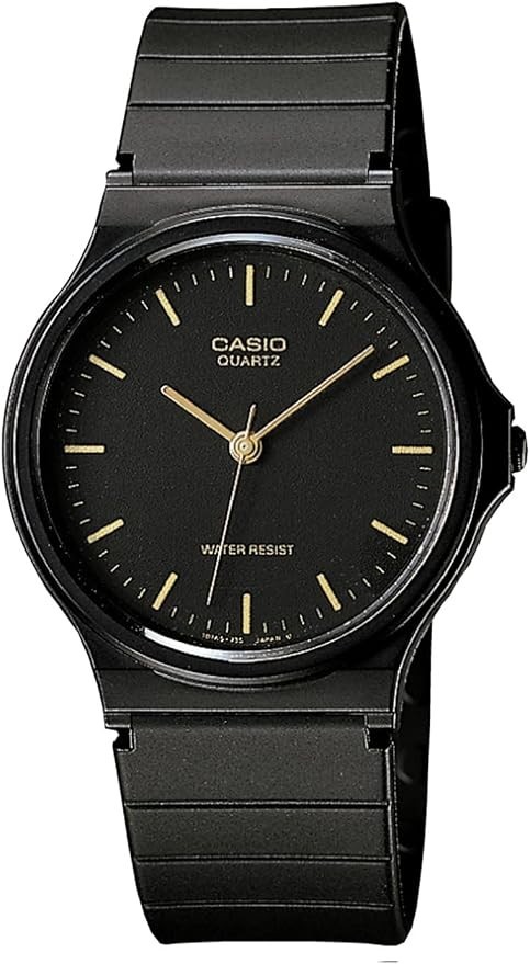CASIO MQ-24-1ELJH Black Gold Watch Japan Web Limited NEW With Box