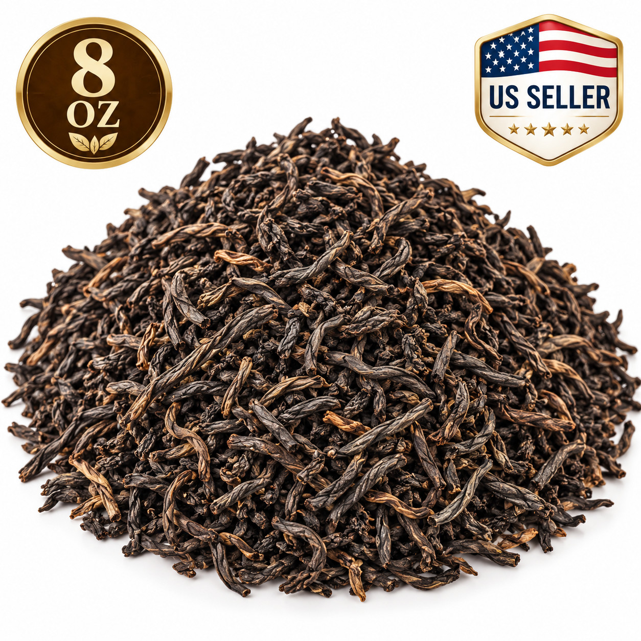 Premium Pu-erh Puer Puerh Tea Yunnan Ancient Tree Ripe Loose Leaf 8OZ All Nature Premium Pu-erh Puer Puerh Tea Yunnan Ancient Tree Ripe Loose Leaf 8OZ All Nature