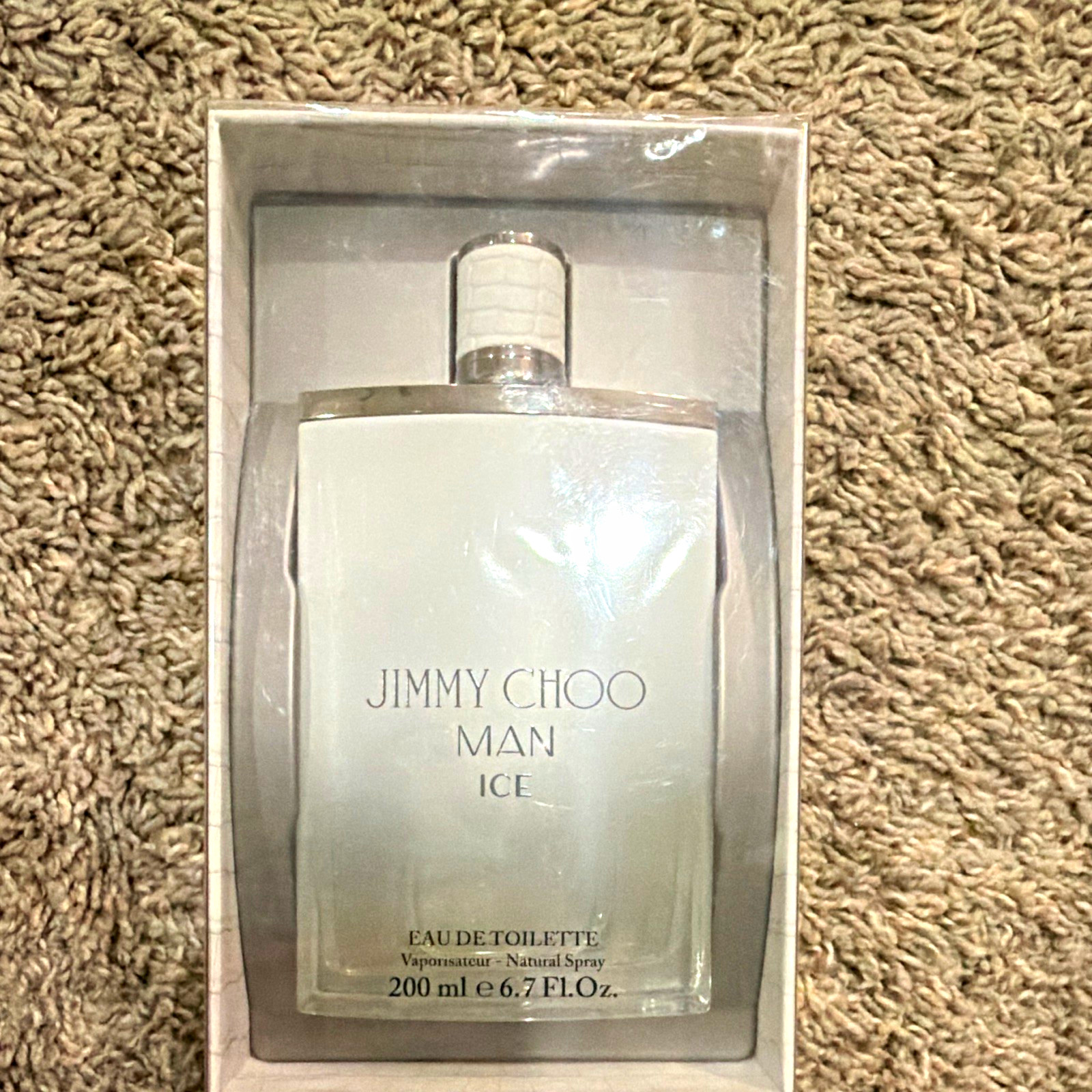Jimmy Choo Man Ice Eau de Toilette Spray, Regular Size 6.7 fl oz Jimmy Choo Man Ice Eau de Toilette Spray, Regular Size 6.7 fl oz