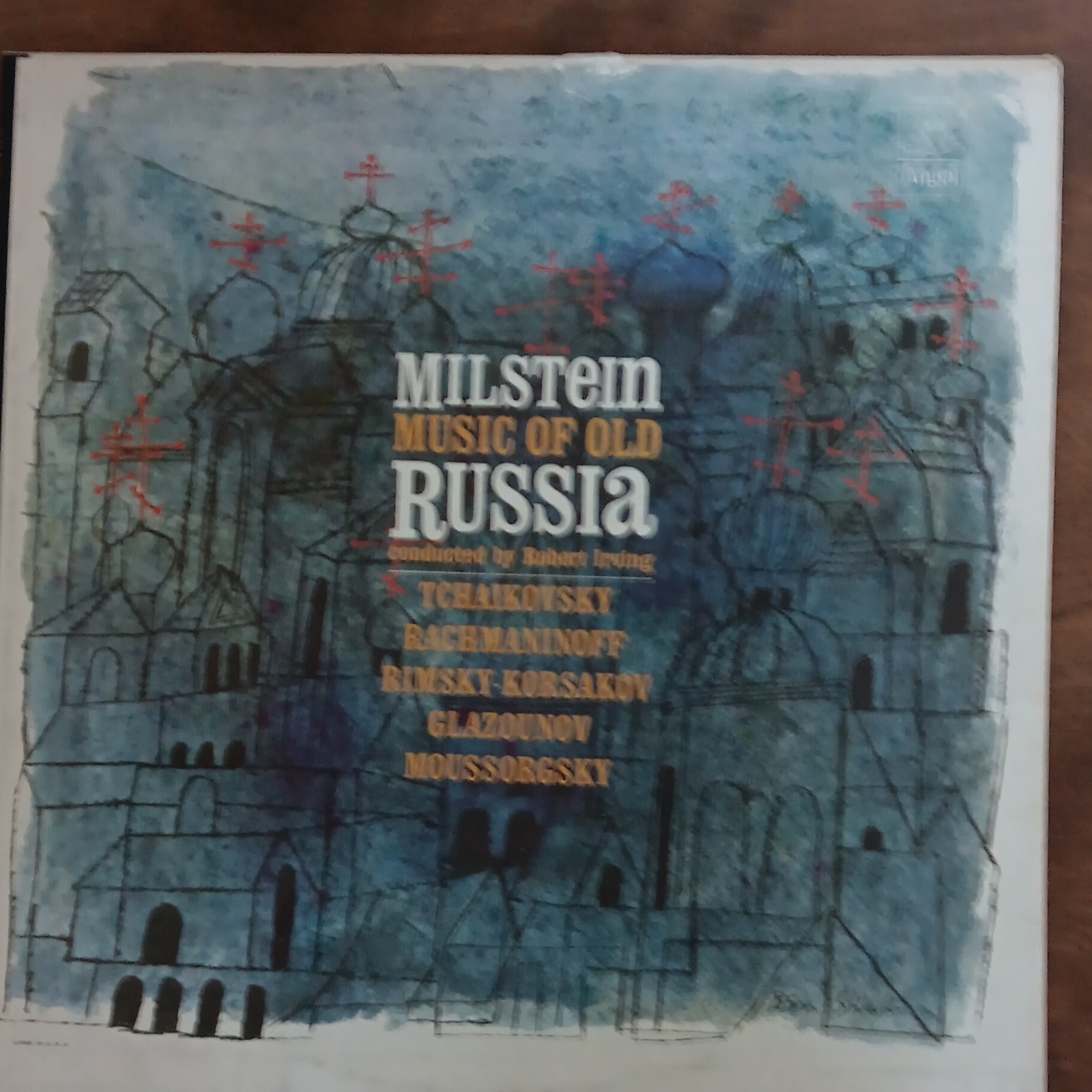 Angel Nathan Milstein Music of Old Russia Vinyl LP 33 RPM Mono 36002