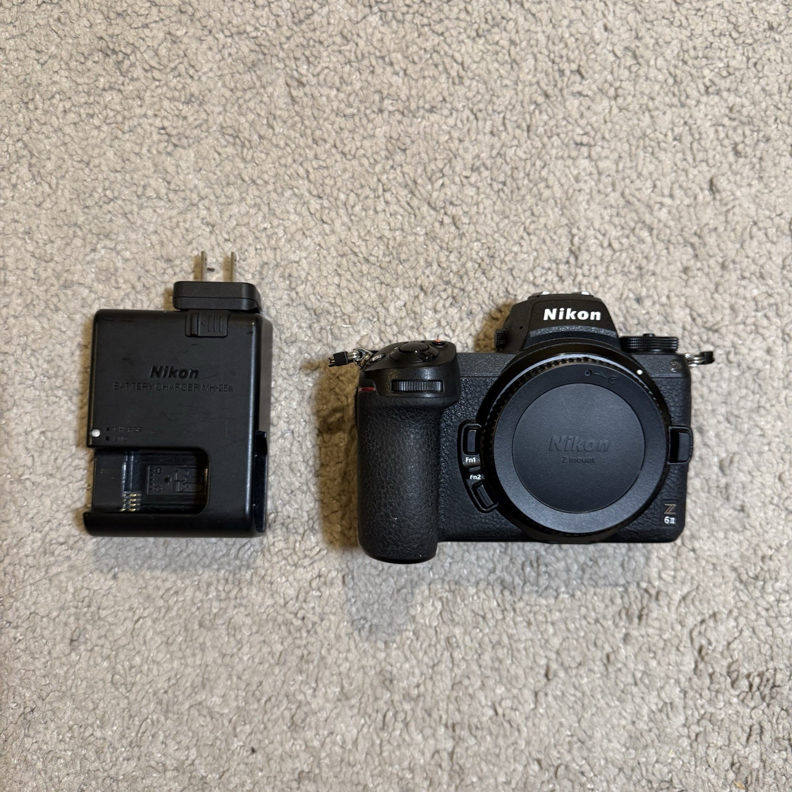Nikon Z6 II 24.5MP Mirrorless Camera Black Body Only As Is Parts/Repair *READ*