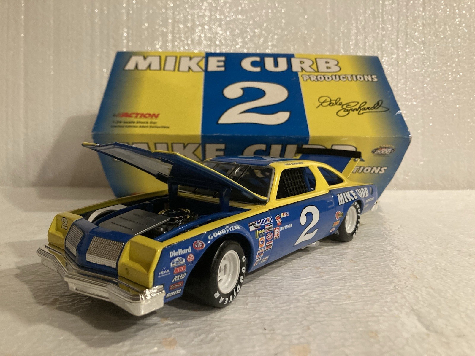 DALE EARNHARDT 1980 RARE #2 MIKE CURB/FIRST CHAMPIONSHIP YEAR 442 OLDS 1/24 CWC