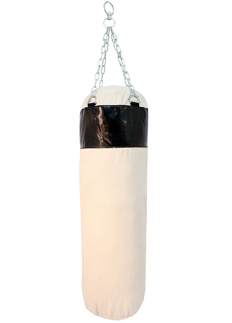 Last Punch Black Canvas Punching Bag with Chains Brand New Last Punch Black Canvas Punching Bag with Chains Brand New