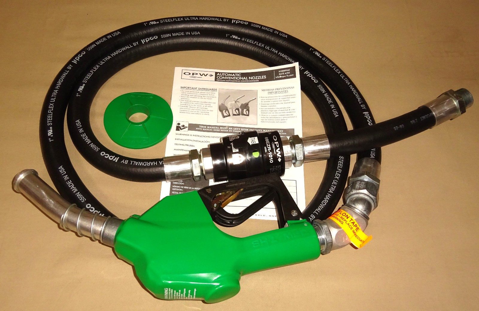 OPW PK-EZR7HB0100-45-8H Diesel Fuel Hose Kit 1\ OPW PK-EZR7HB0100-45-8H Diesel Fuel Hose Kit 1\