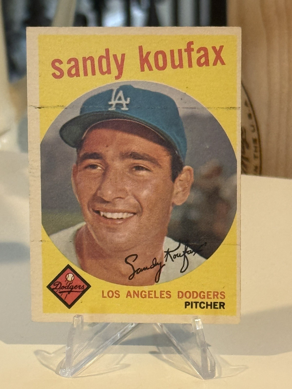 1959 Topps Sandy Koufax #163 1959 Topps Sandy Koufax #163