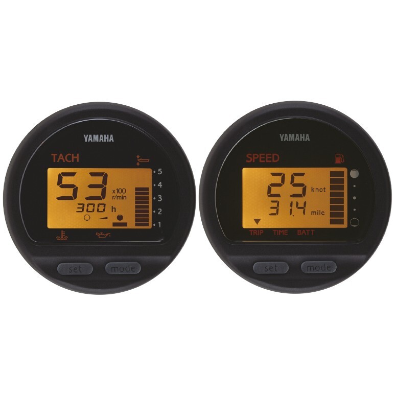 GENUINE YAMAHA Conventional Digital Gauges Speedo + Tacho: Part# 6YR-762G0-52