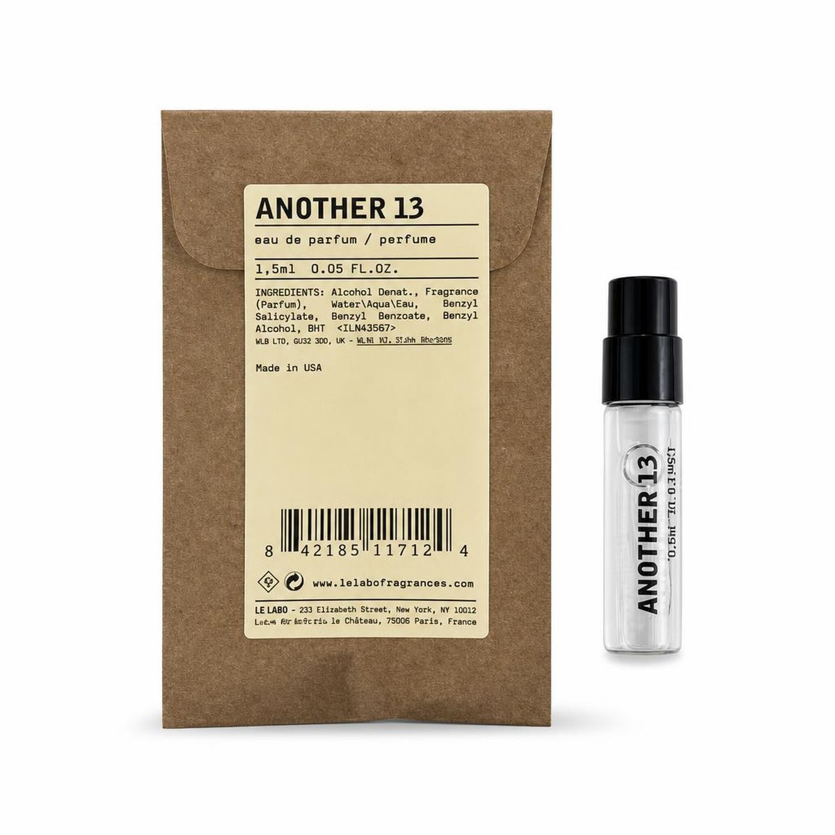 Le Labo Another 13 Eau de Parfum EDP 1.5ml Sample Spray