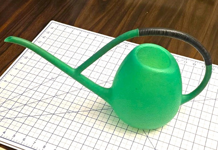Rare Vintage Green Black Handle Watering Can Vitri Made in Germany MCM Space Age Rare Vintage Green Black Handle Watering Can Vitri Made in Germany MCM Space Age