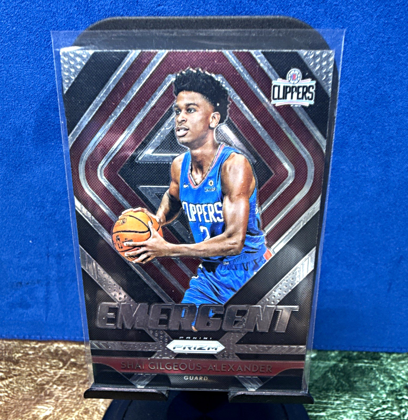 2018-19 Panini Prizm Emergent Shai Gilgeous-Alexander #11 Rookie Card Clippers 2018-19 Panini Prizm Emergent Shai Gilgeous-Alexander #11 Rookie Card Clippers