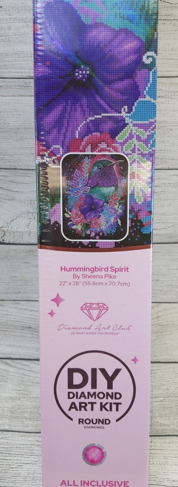 SEALED Diamond Art Club DAC Hummingbird Spirit by Sheena Pike