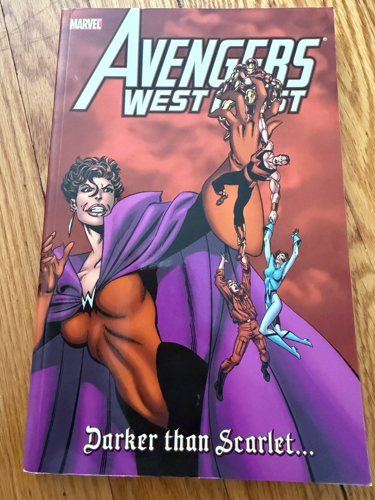 Avengers West Coast: Darker than Scarlet (Marvel Comics First Printing 2008) VG Avengers West Coast: Darker than Scarlet (Marvel Comics First Printing 2008) VG