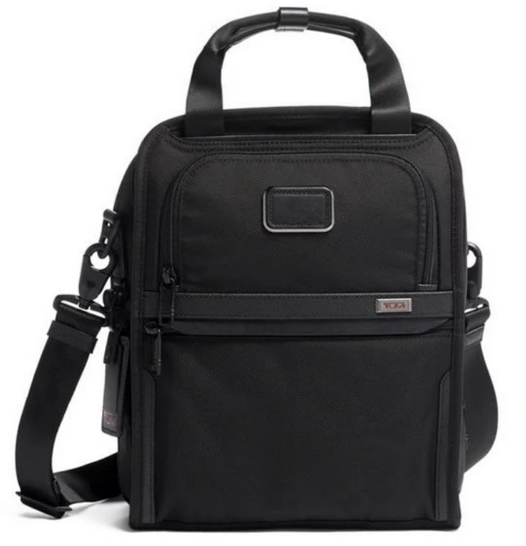 NWOT TUMI ALPHA 3 Medium Travel Tote Expandable - Black. Never Used MSRP: $495