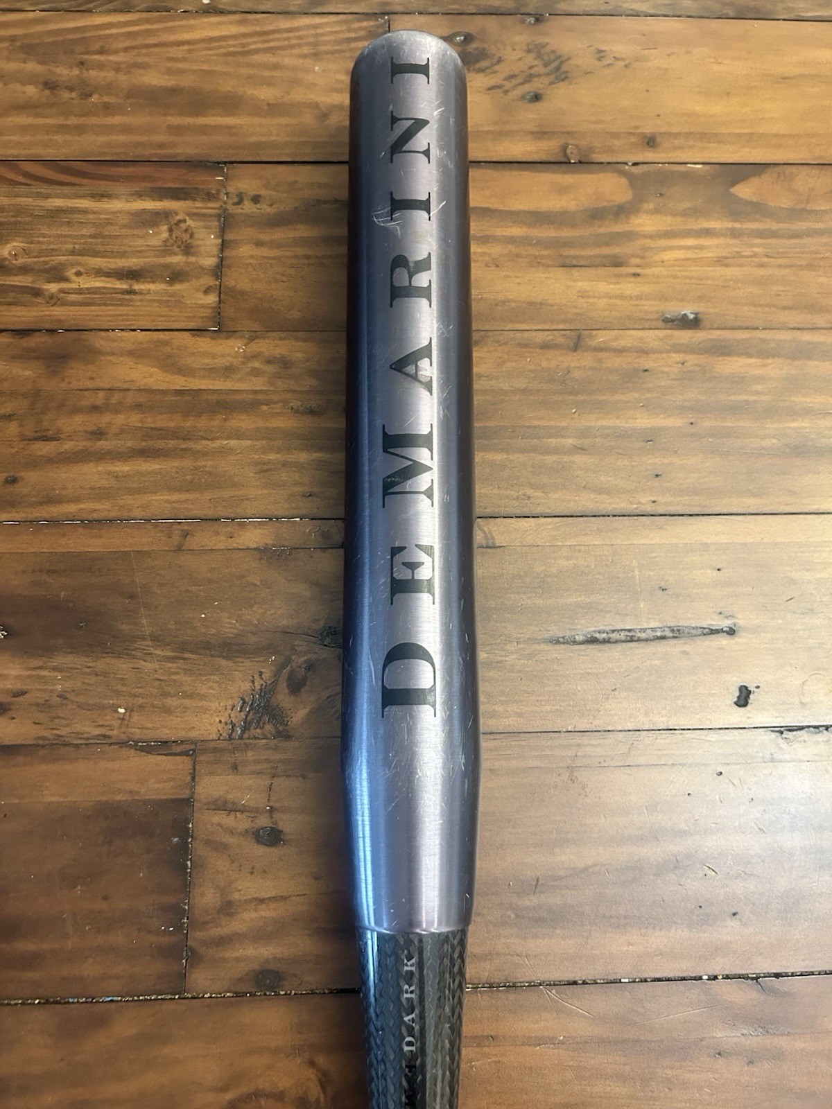 DeMarini DARK DoubleWall Half&Half Slowpitch Softball Bat 27oz Old USSSA 1.20BPF DeMarini DARK DoubleWall Half&Half Slowpitch Softball Bat 27oz Old USSSA 1.20BPF