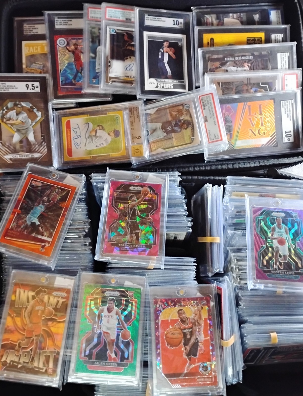 All-sport Mystery Card Box Guaranteed Graded Card, RCs, Relics, Autos, & More