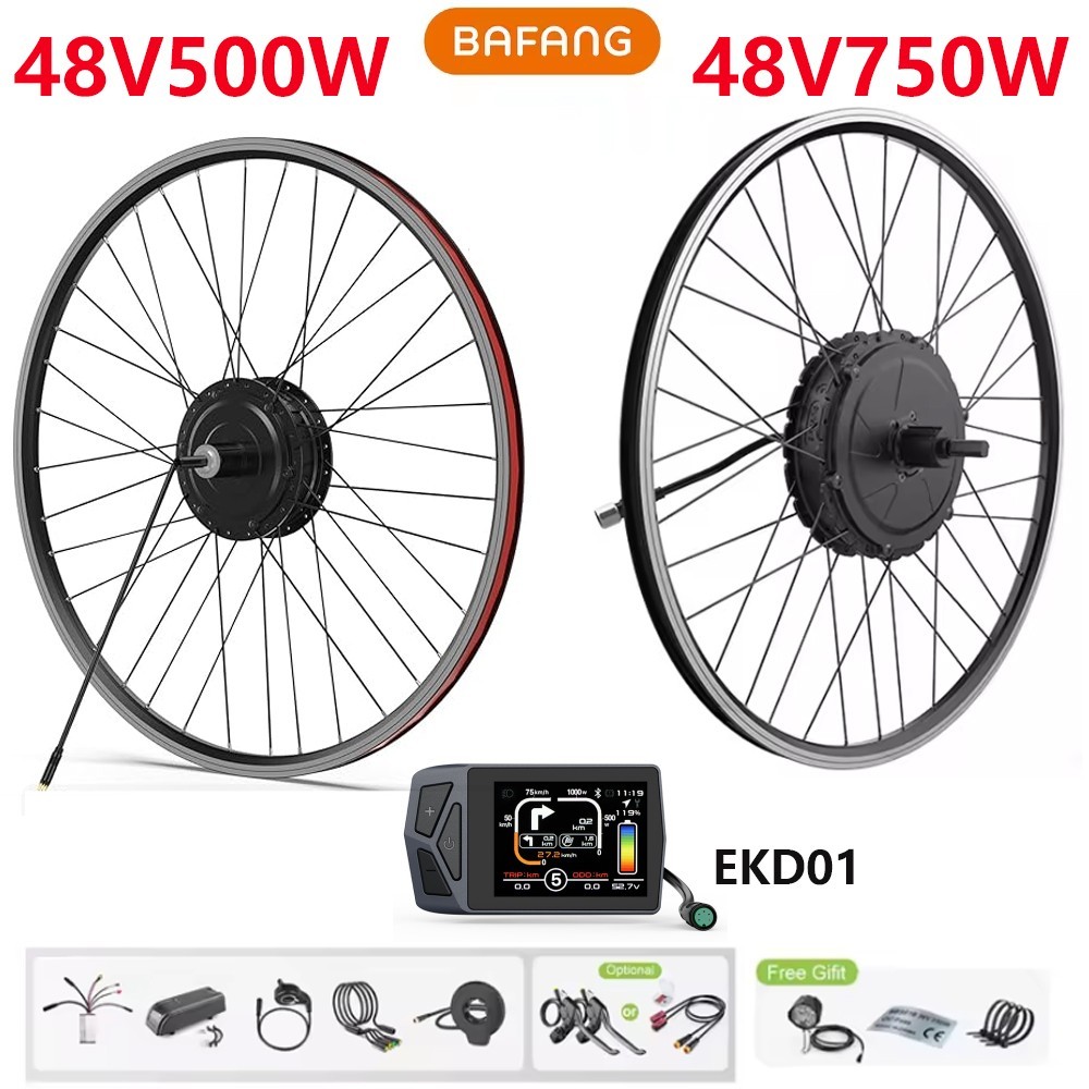 BAFANG 48V 500W/750W Rear Hub Motor Kit 26