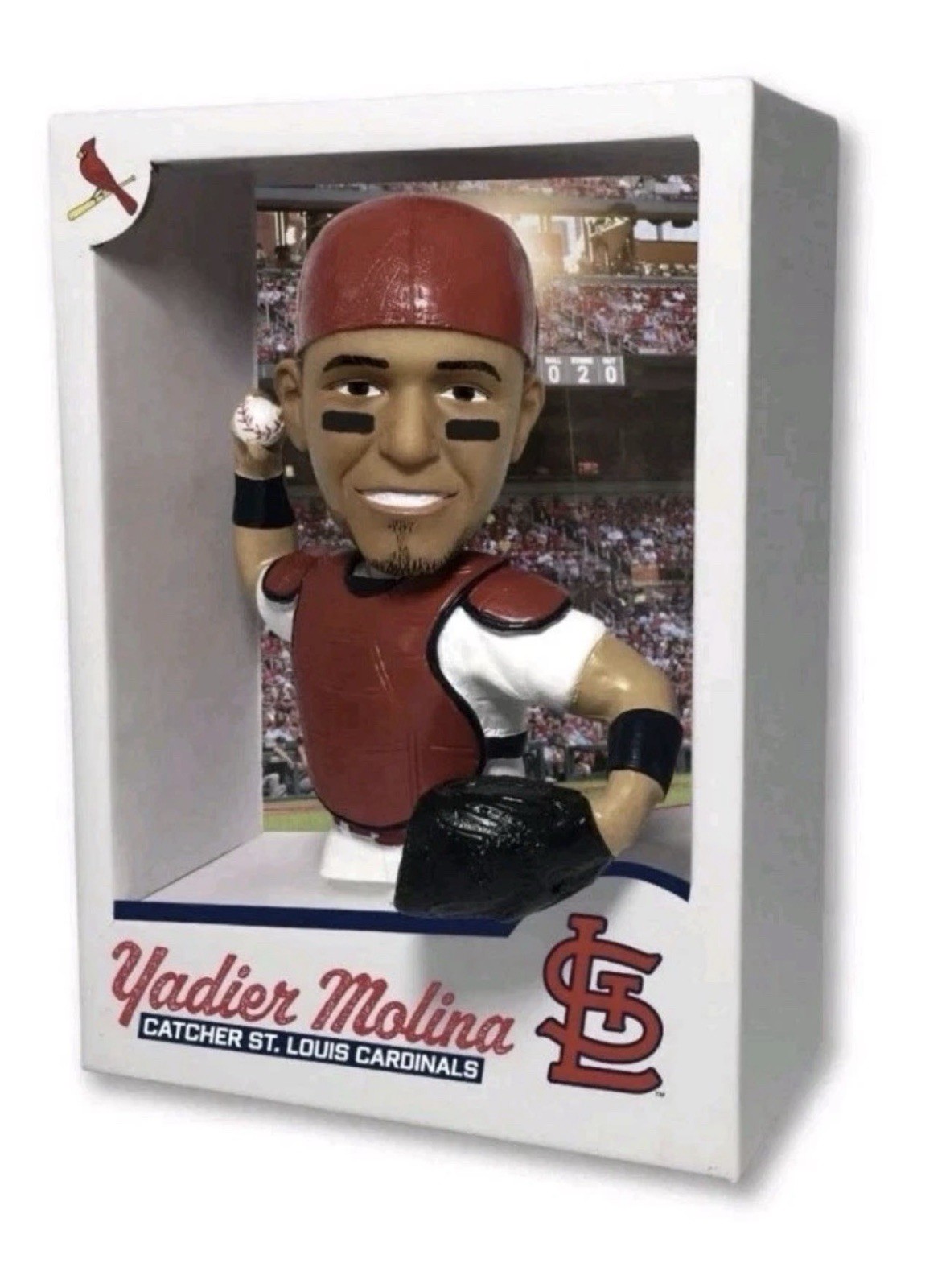 Yadier Molina St. Louis Cardinals Bobblehead Bobblecard SGA 9/12/26 New Nib Yadier Molina St. Louis Cardinals Bobblehead Bobblecard SGA 9/12/26 New Nib