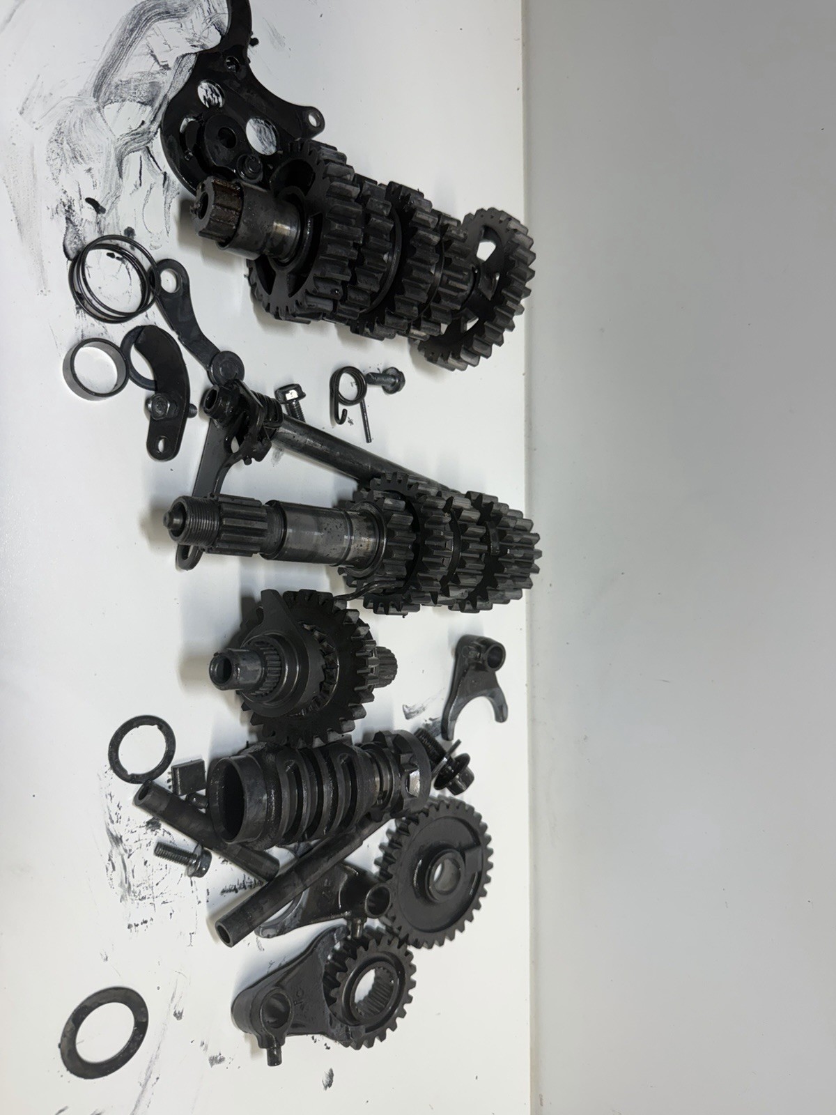 1984-85 Honda Cr250 Oem Bottom End Transmission Gears