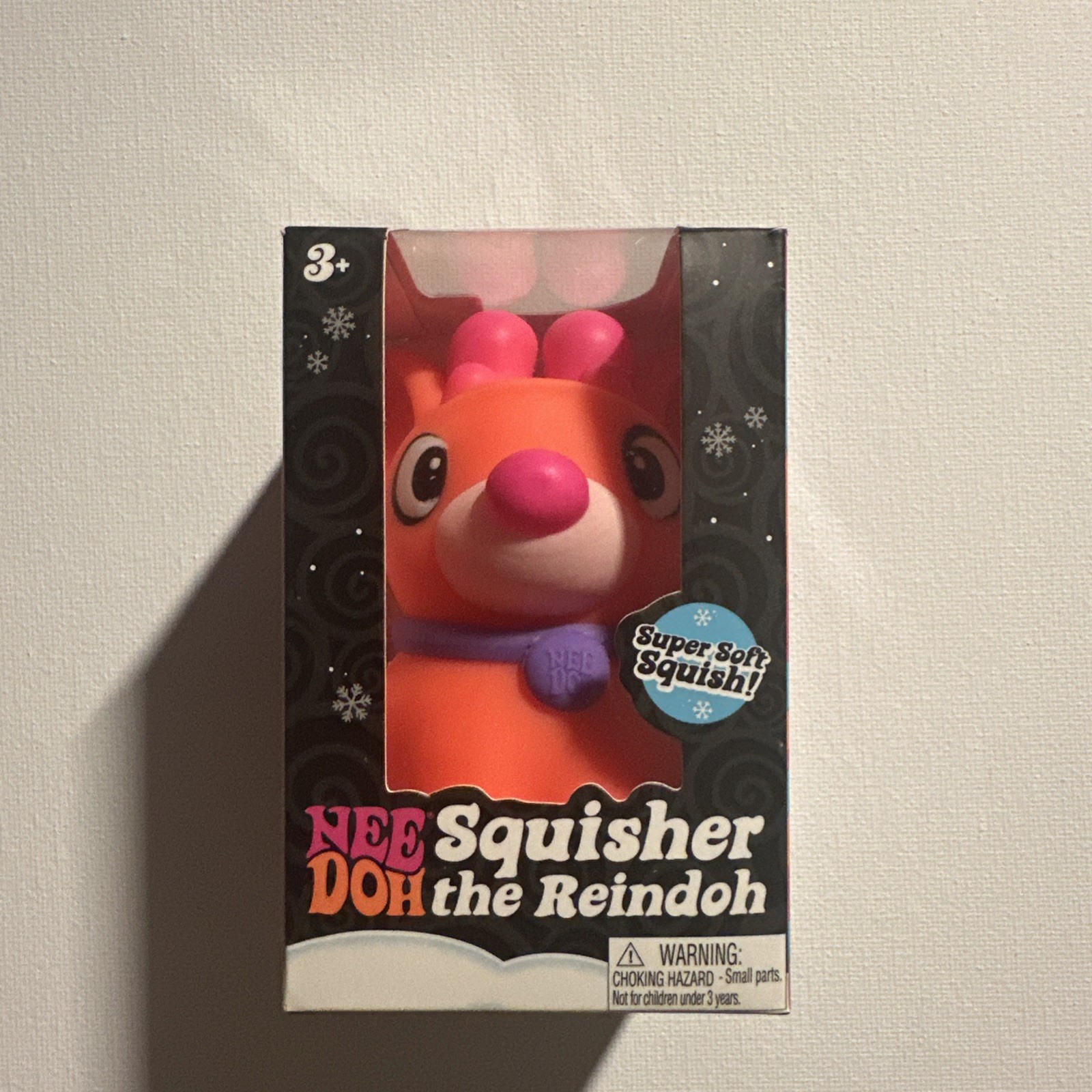 NeeDoh Squisher the Reindoh Squeeze Toy Nee Doh Reindeer Christmas Orange NeeDoh Squisher the Reindoh Squeeze Toy Nee Doh Reindeer Christmas Orange