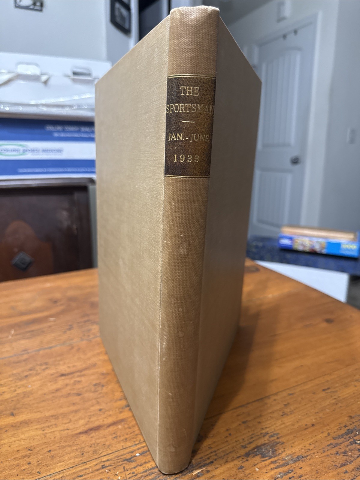 THE SPORTSMAN Magazine Complete Bound Volume XIV 1933 Jan. - June. 6 Issues NICE THE SPORTSMAN Magazine Complete Bound Volume XIV 1933 Jan. - June. 6 Issues NICE