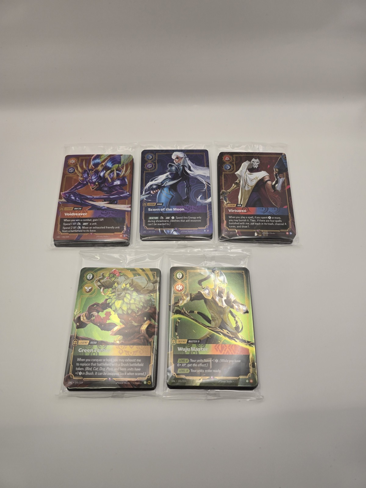 Riftbound Unleashed Pre-Rift Deck Ivern, Kha\'zix, Diana, Jhin, Master Yi Sealed