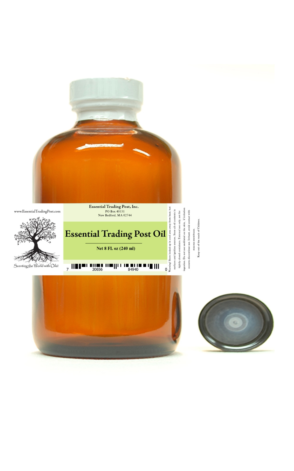 Amber Oil Essential Trading Post Oils 8 fl. oz (240 ML)