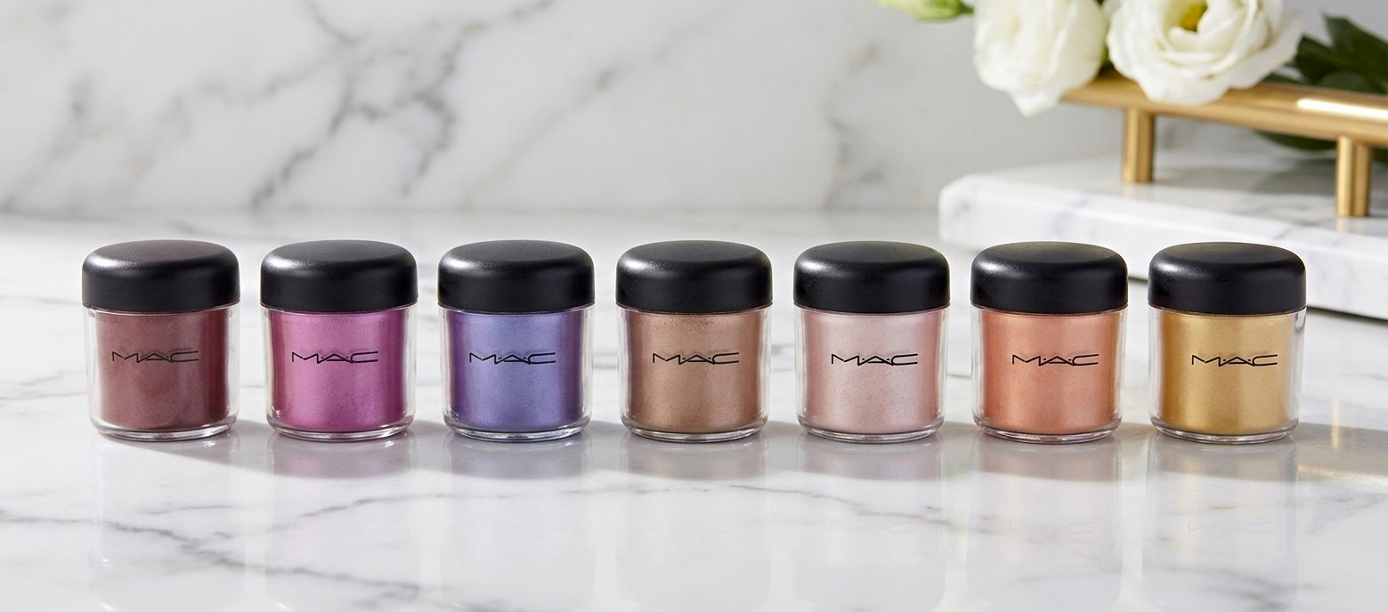 RARE VINTAGE MAC Eyeshadow Pigment 7PC BUNDLE 7.5g Full Size NWOB Discontinued