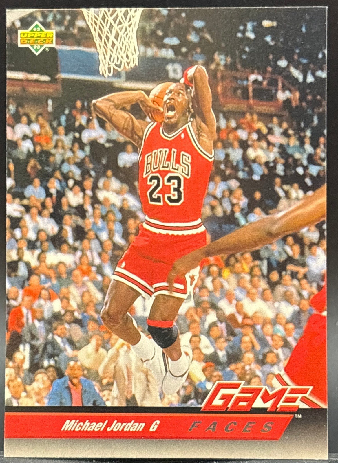 1992-93 Upper Deck - Game Faces Michael Jordan #488