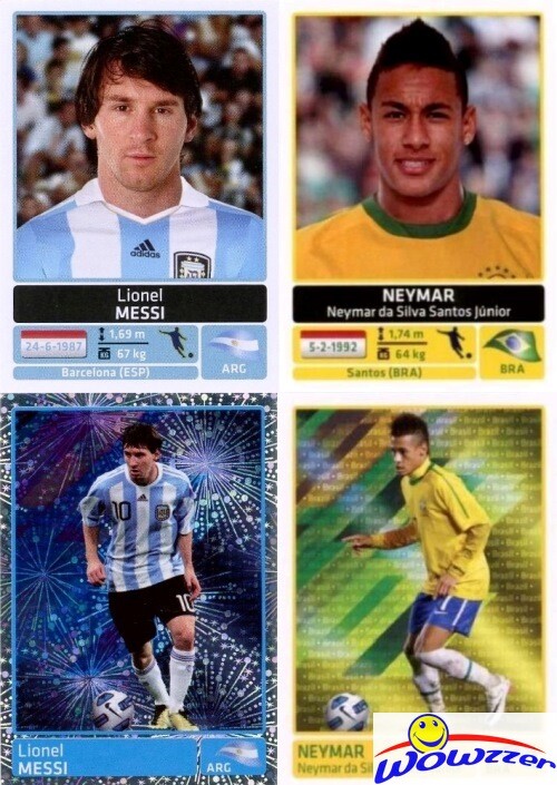 2011 Panini Copa America 348 Stickers Complete Set & Album-2 MESSI+2 NEYMAR RC 2011 Panini Copa America 348 Stickers Complete Set & Album-2 MESSI+2 NEYMAR RC
