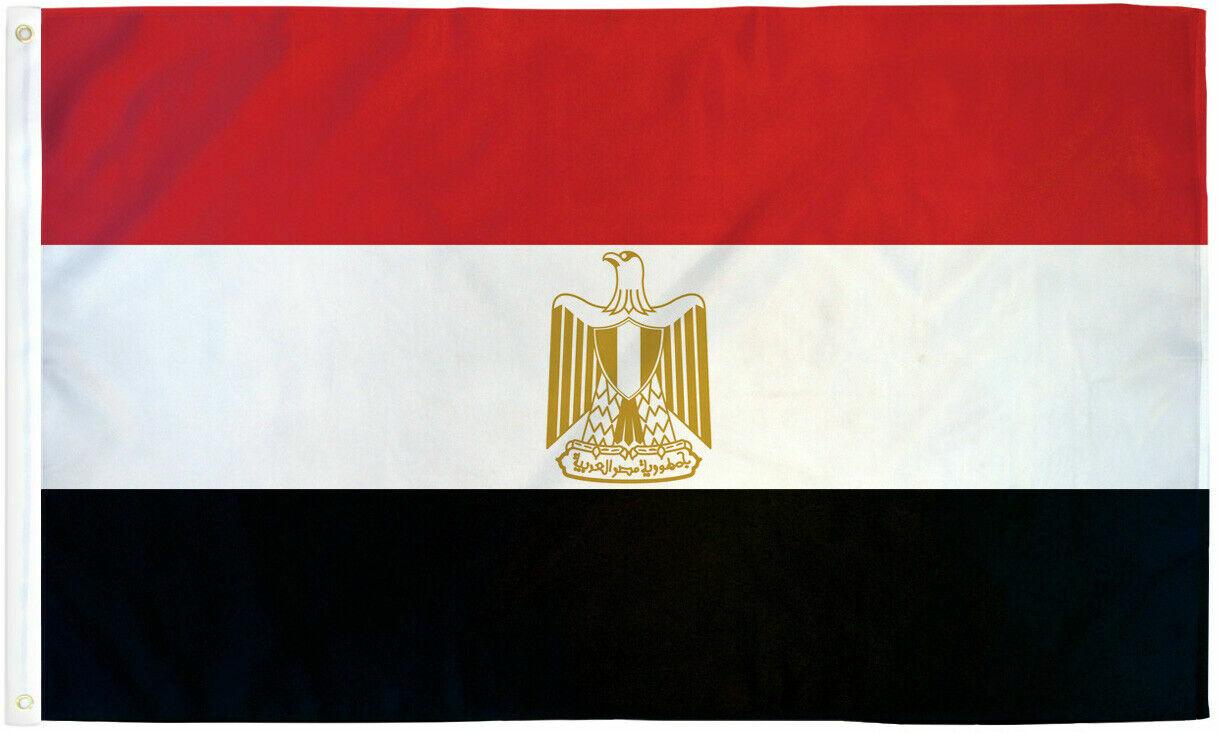 3X5 Egypt 3x5ft Flag of Egypt Egyptian Flag 3x5 House Flag 100D