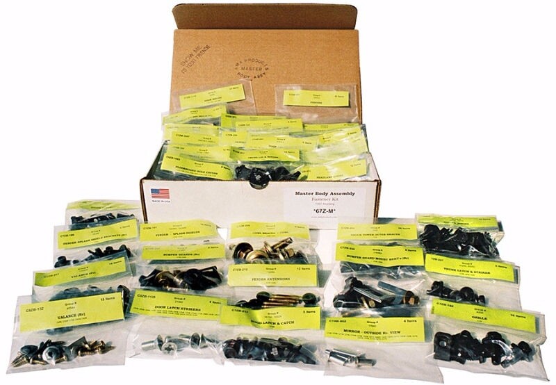 1966 Ford Mustang Master Body Bolt Kit OEM Correct AMK 66Z-M