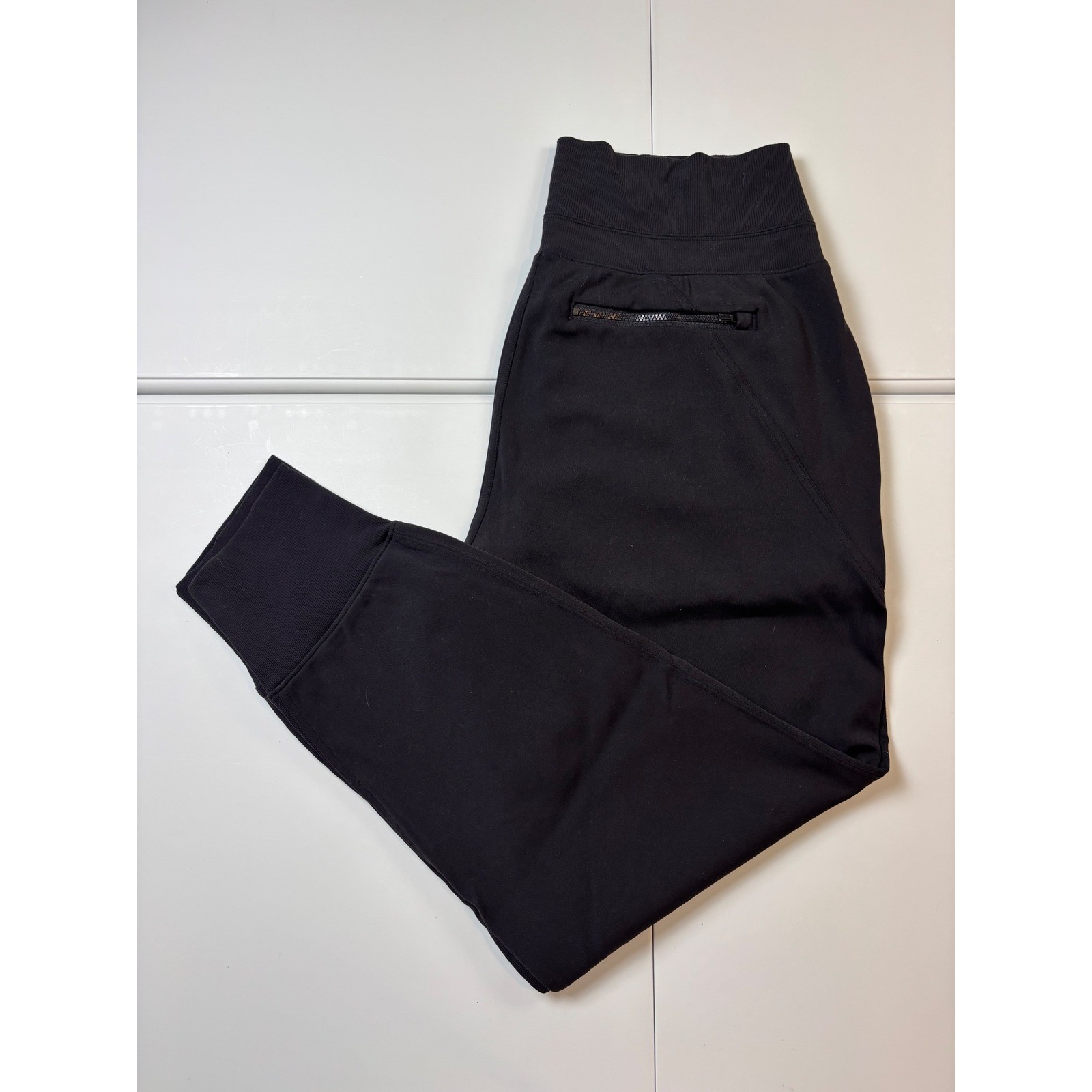 Athleta Venice Jogger Women Size M Black High Rise Activewear Pants Athleta Venice Jogger Women Size M Black High Rise Activewear Pants