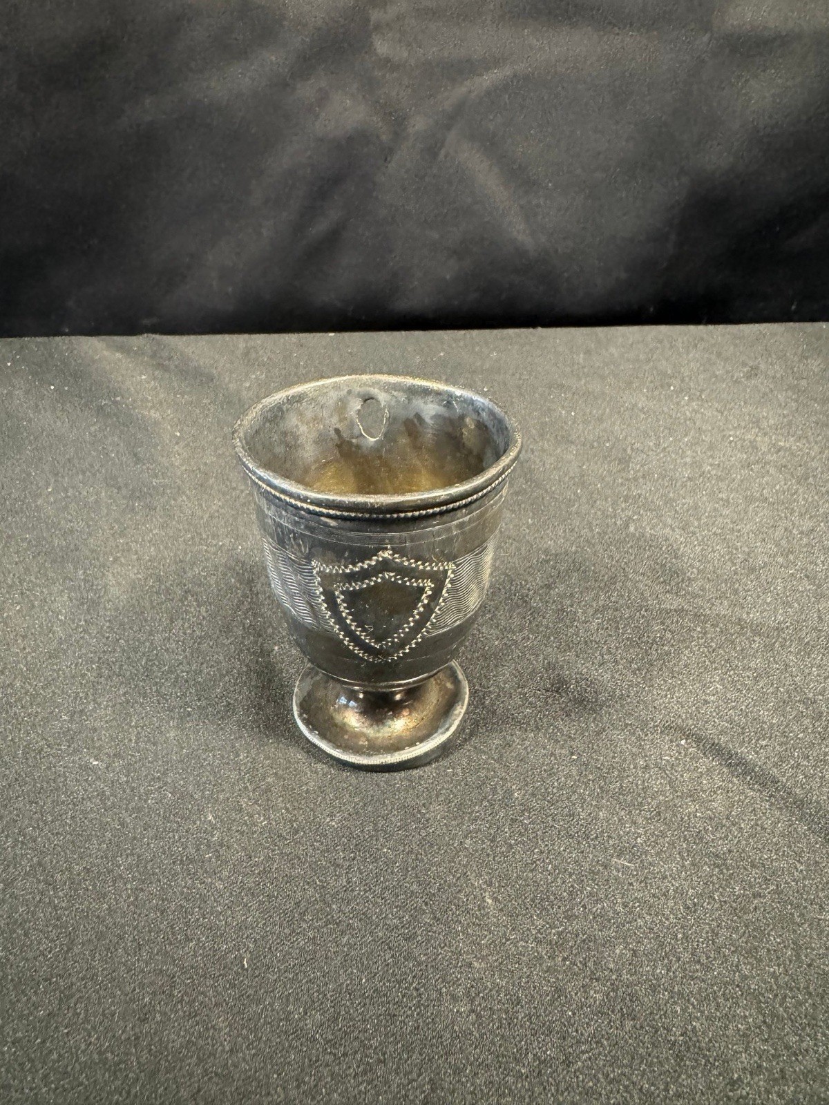 Antique Imperial Russian Sterling Silver Kiddush Cup / Goblet Antique Imperial Russian Sterling Silver Kiddush Cup / Goblet
