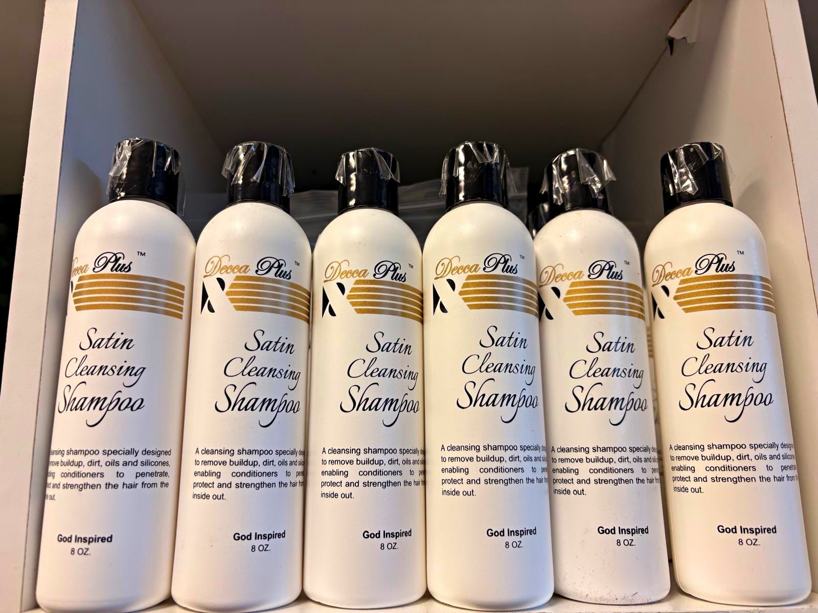 Decca Plus Satin Cleansing Shampoo, 8 oz Bottle Hair Shampoo Decca Plus Satin Cleansing Shampoo, 8 oz Bottle Hair Shampoo