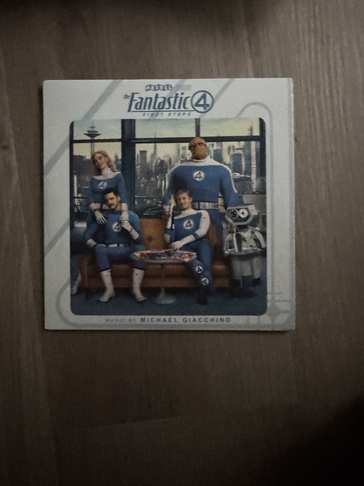 Michael Giacchino Fantastic Four: First Steps Blue Translucent Vinyl