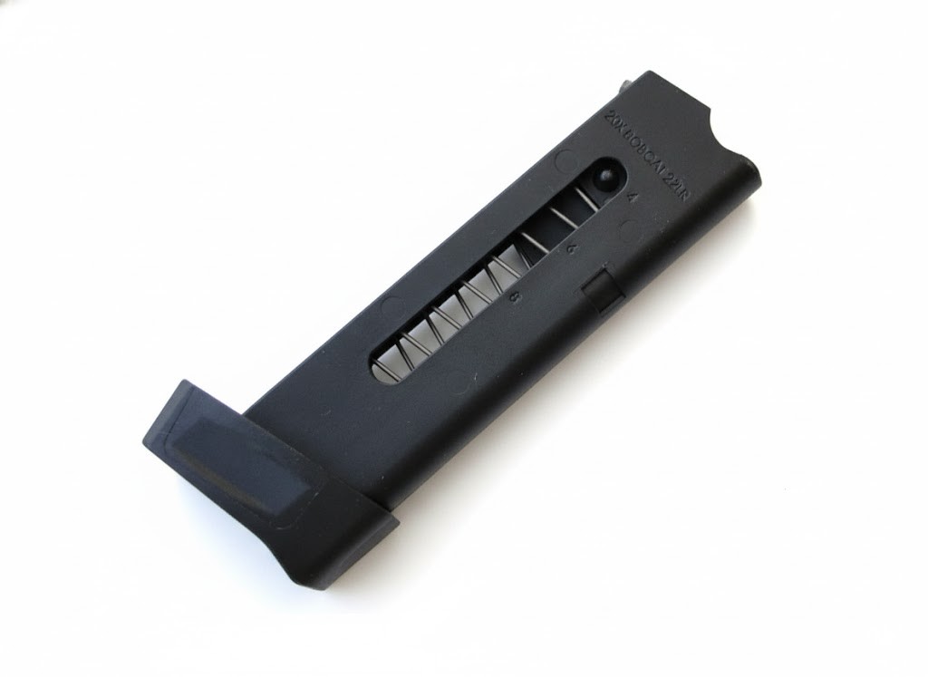 Beretta 20X Bobcat Magazine 8 Round .22LR Black Mag-JM20X8