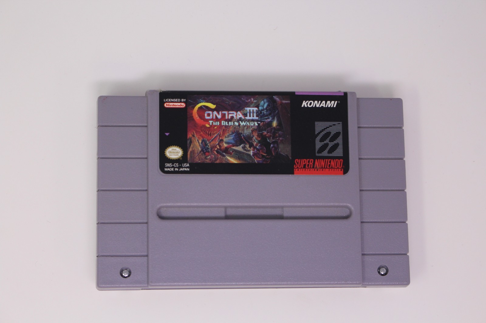 Contra 3 The Alien Wars (Nintendo SNES 1992) Contra 3 The Alien Wars (Nintendo SNES 1992)