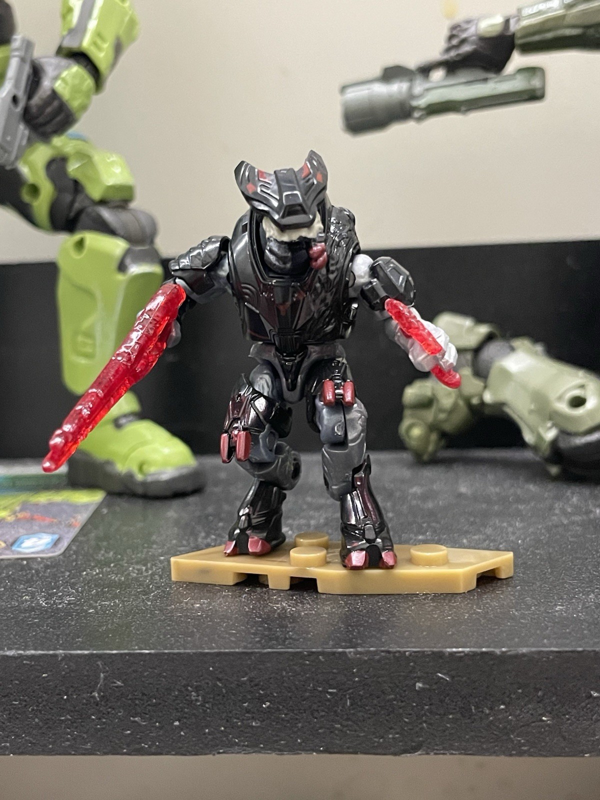Mega Construx Banished Elite Jega Rdomnai Black Halo Infinite Mini Action Figure