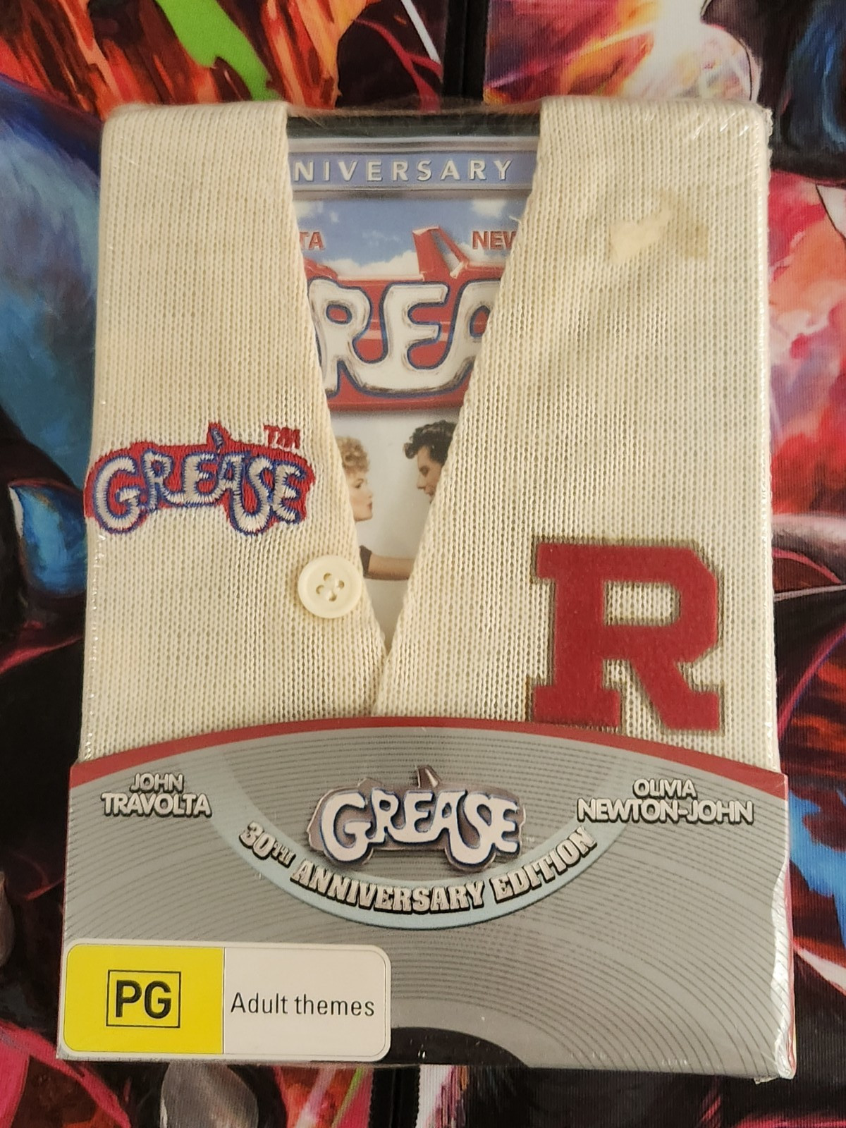 Grease 30th Anniversary Edition DVD + Rydell High Jacket - BRAND NEW & SEALED Grease 30th Anniversary Edition DVD + Rydell High Jacket - BRAND NEW & SEALED