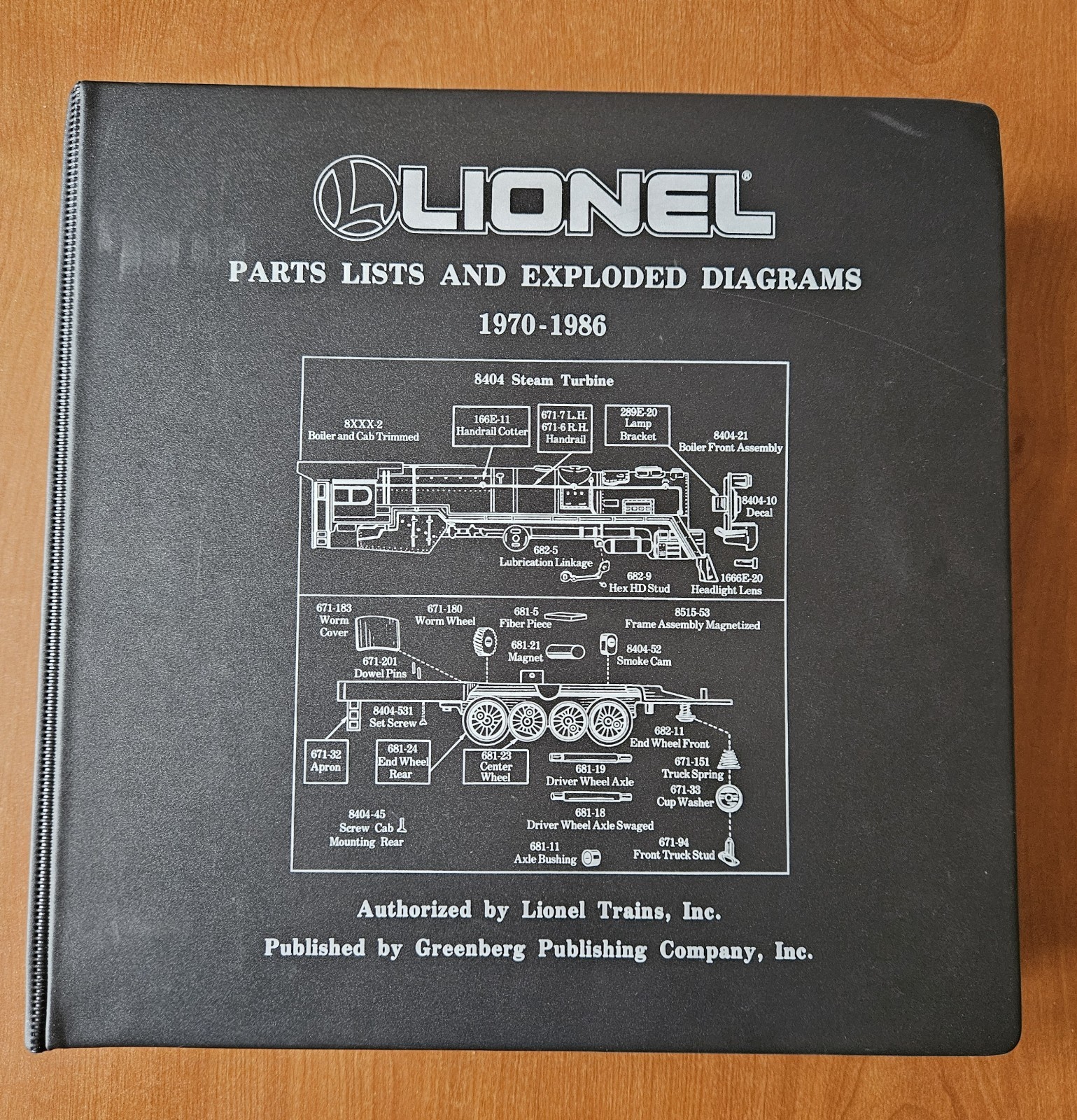 Lionel Parts Lists & Exploded Diagrams 1970-1986 Lionel Parts Lists & Exploded Diagrams 1970-1986