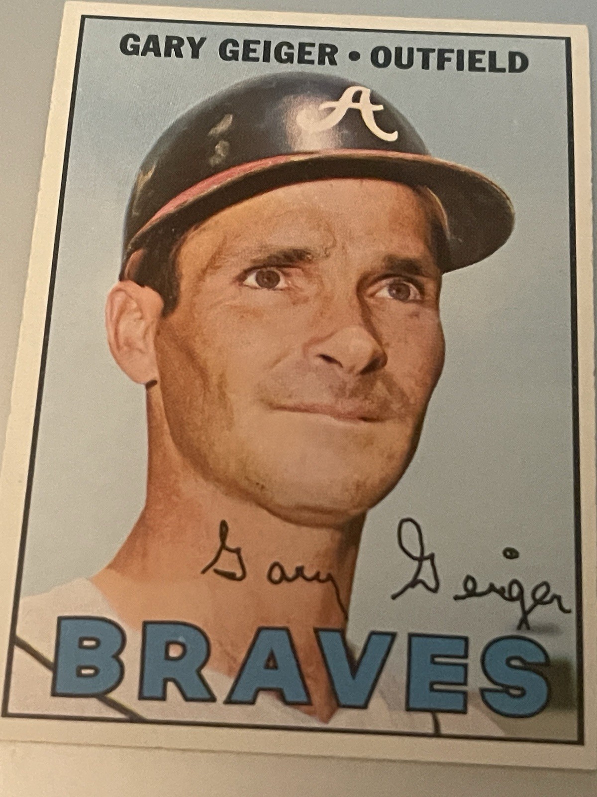 1967 Topps Gary Geiger High # #566 EX/EXMT