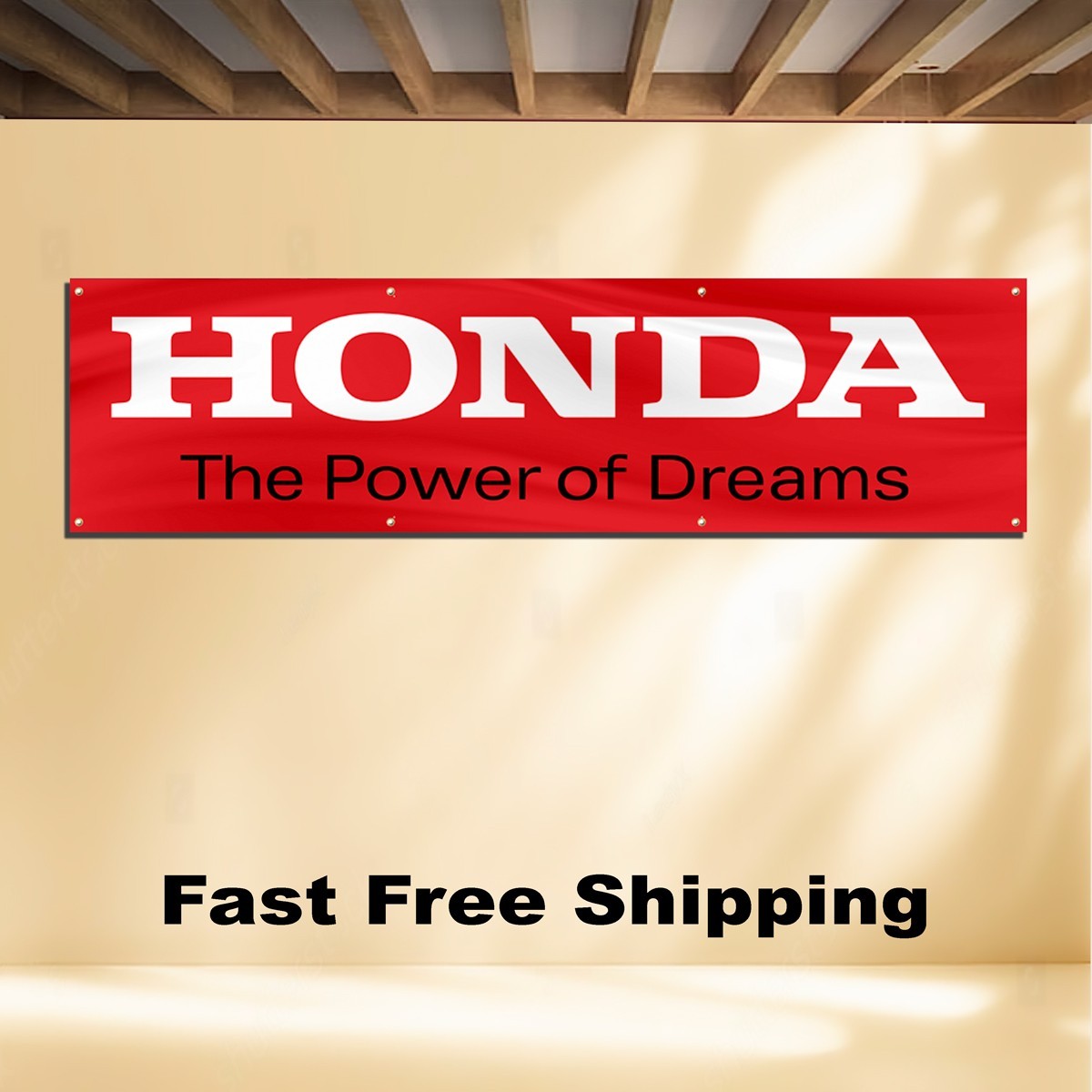 HONDA 2'X8' BANNER FLAG HONDA 2'X8' BANNER FLAG