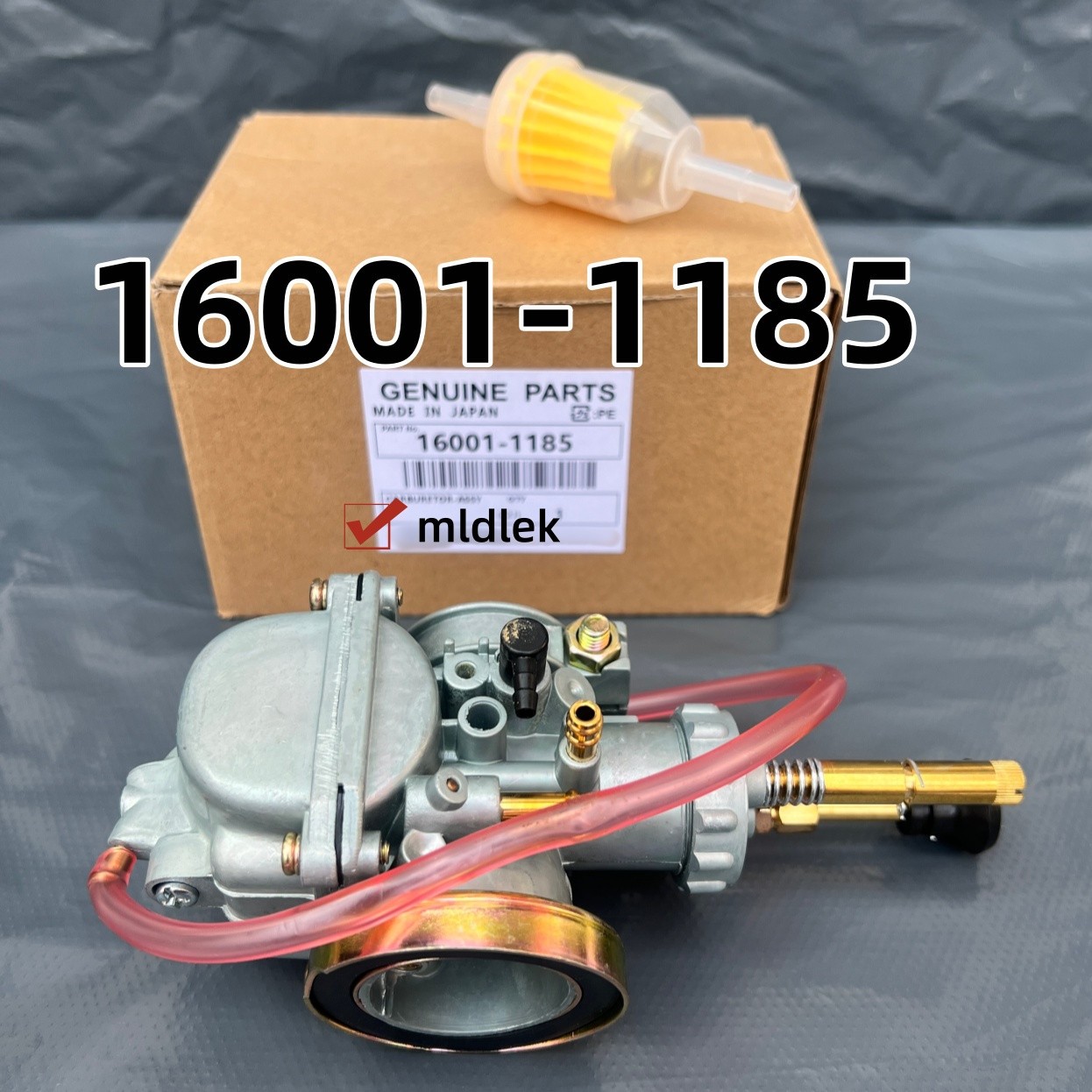 16001-1185 Carburetor Assembly 2-stroke Carb Set For 1976-2001 Kawasaki KE100 #
