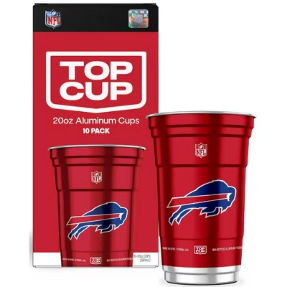 Buffalo Bills Disposable Cups 20oz 10 Count