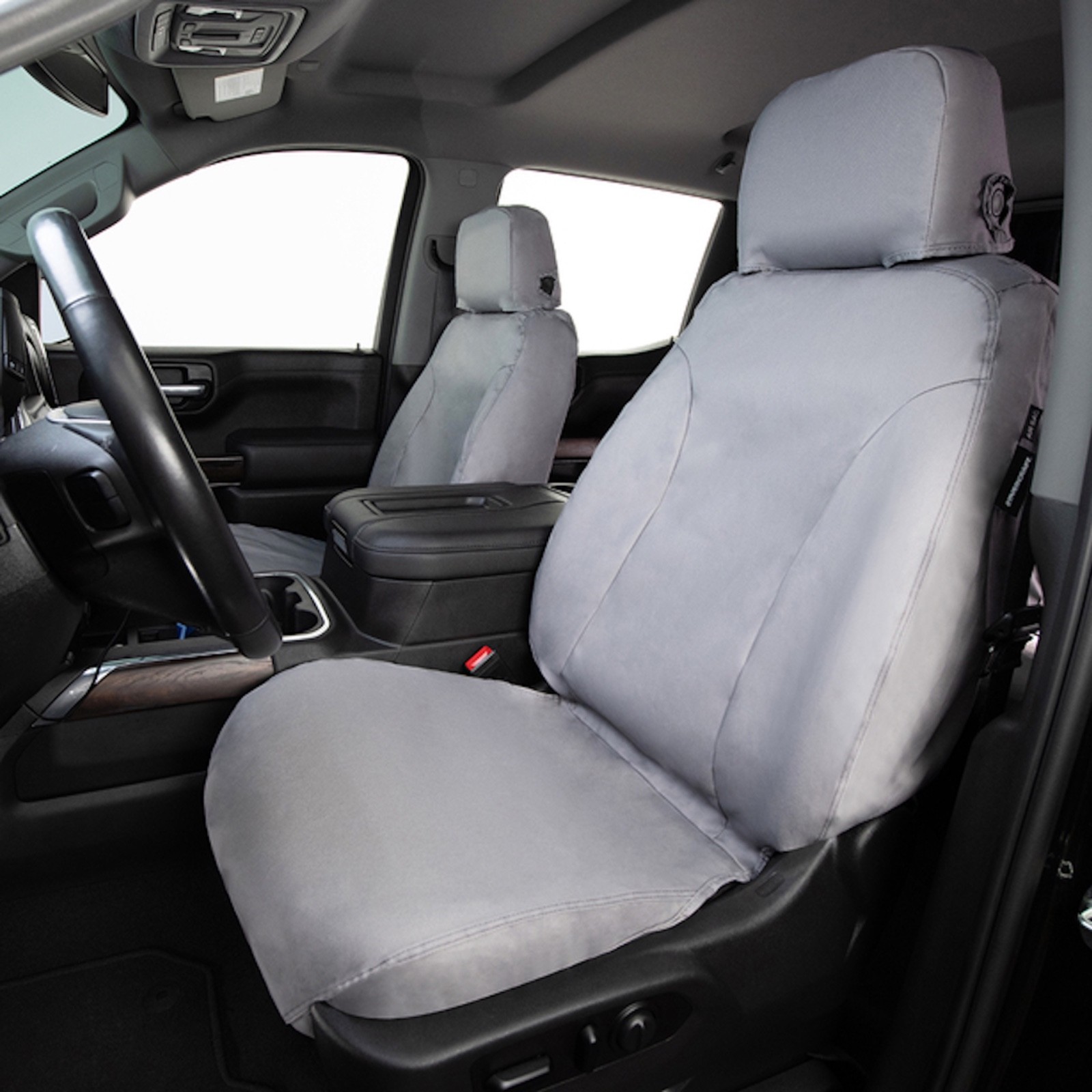 Covercraft SS3456PCGY SeatSaver Custom Polycotton Grey Seat Cover - NIB