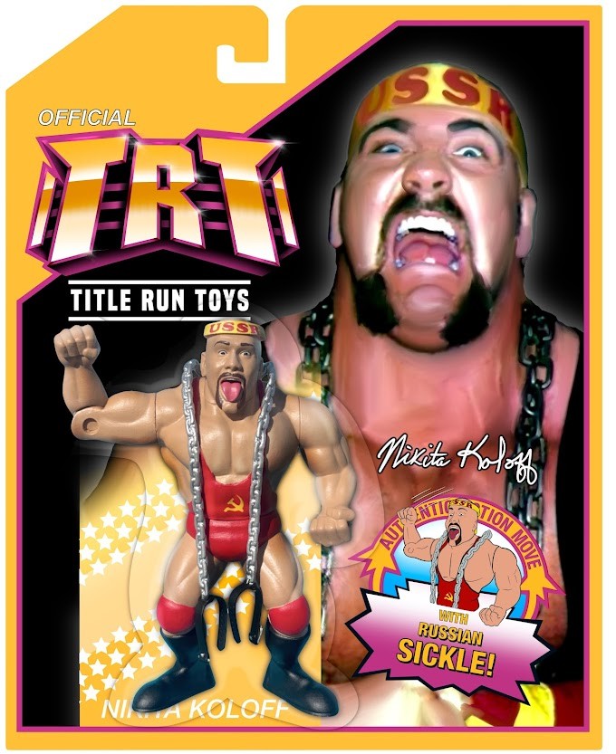 NWA WCW Nikita Koloff Retro TRT Series 2 Wrestling Figure (Ver A)