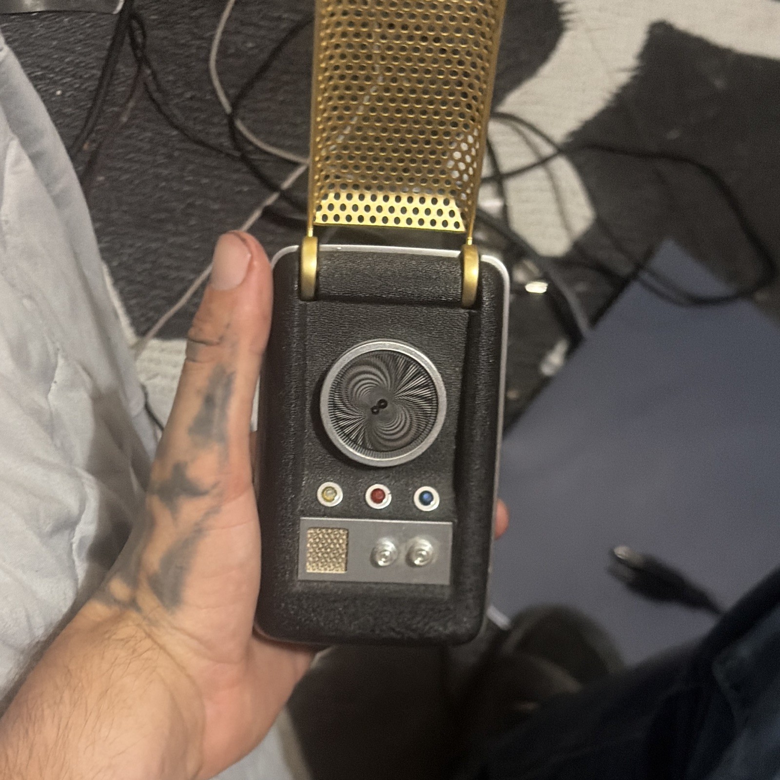 The Wand Company Star Trek Communicator w/ Hard Case The Wand Company Star Trek Communicator w/ Hard Case