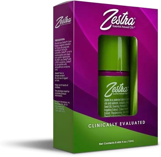 Zestra Essential Arousal Oil Gel Female Supplements Non-Hormonal Natural... Zestra Essential Arousal Oil Gel Female Supplements Non-Hormonal Natural...